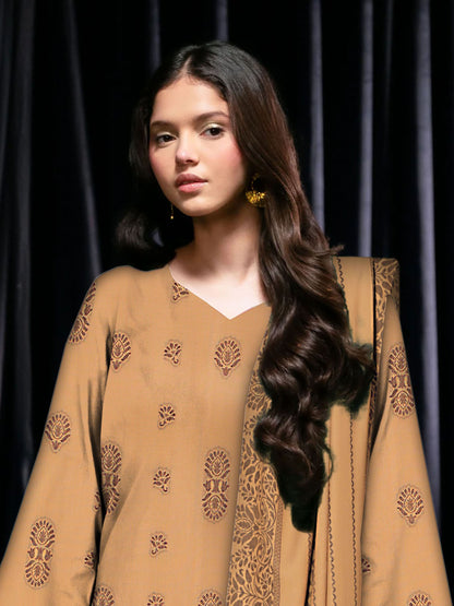 Dyed | Dhanak Jacquard - Beige