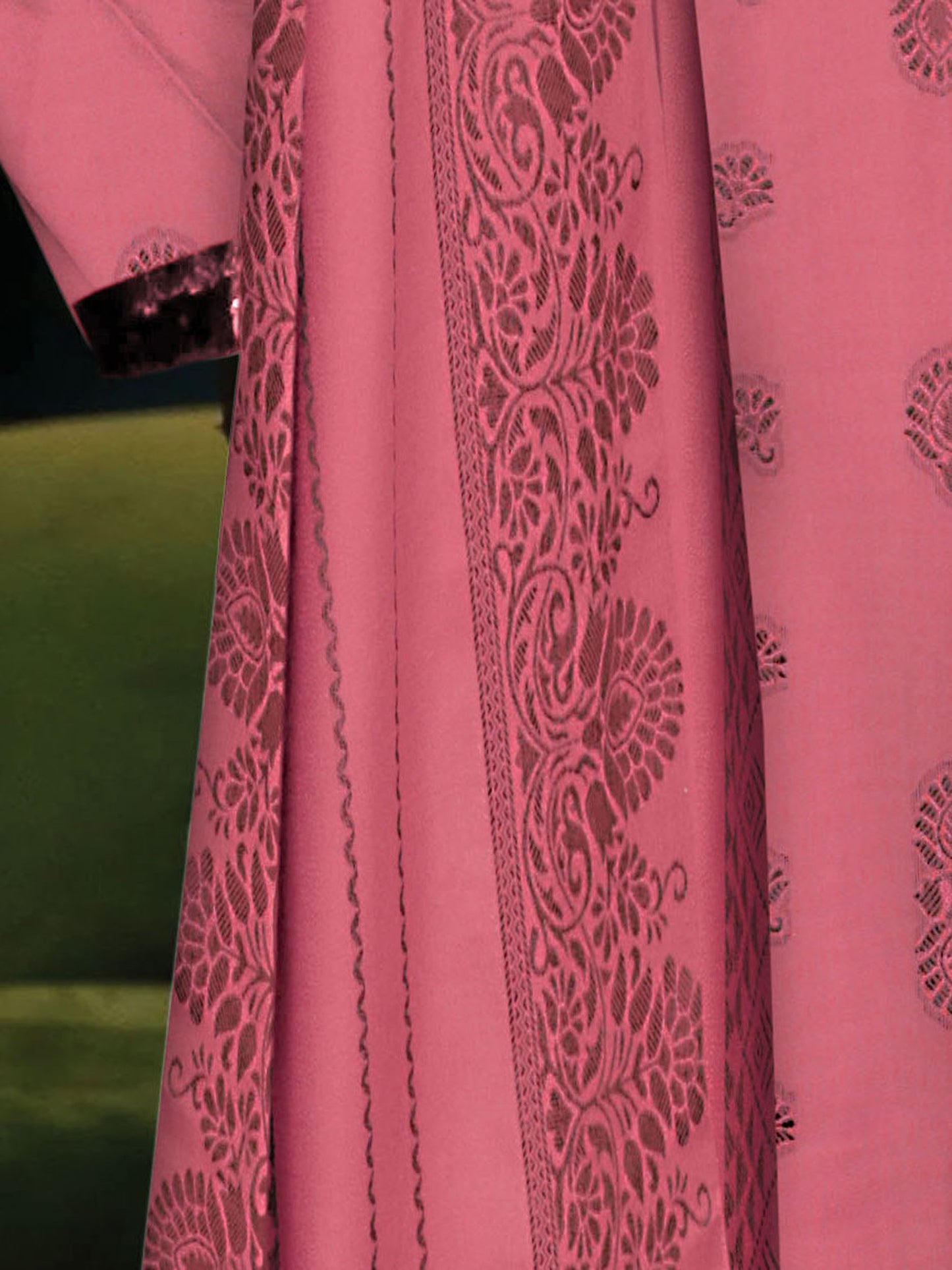 Dyed | Dhanak Jacquard - Dusky Rose