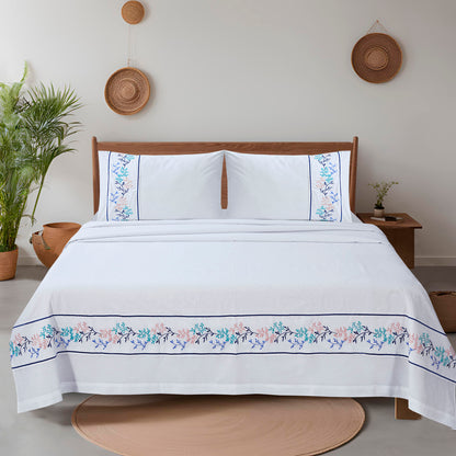 Heavenly Duo - Embroidered Bedding Set