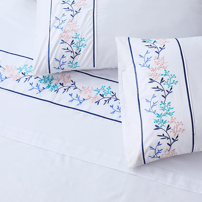 Heavenly Duo - Embroidered Bedding Set