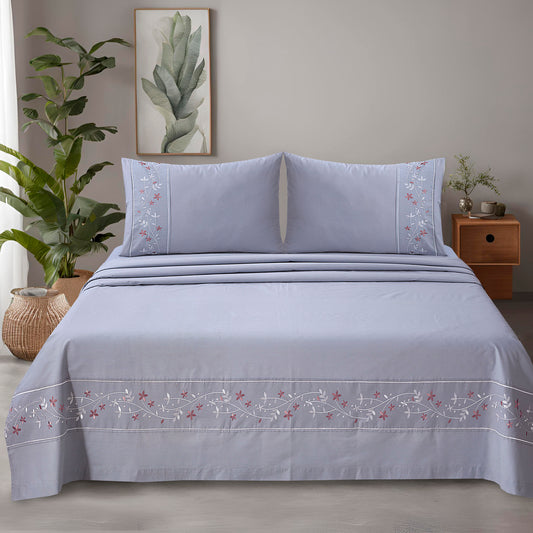 Mosaic Bliss - Embroidered Bedding Set