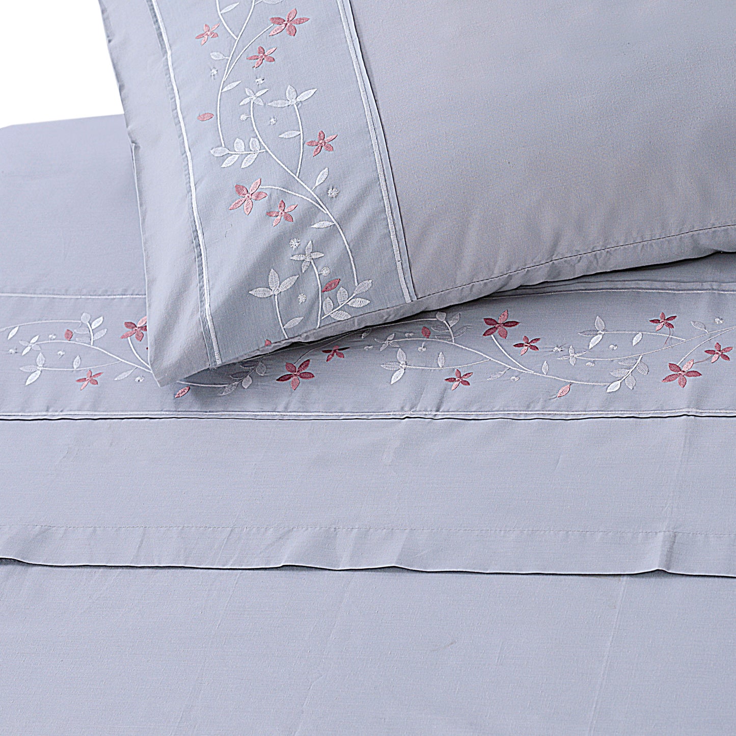 Mosaic Bliss - Embroidered Bedding Set