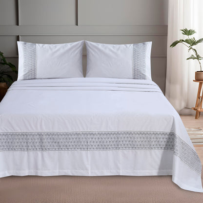 Chandni Aura - Embroidered Bedding Set