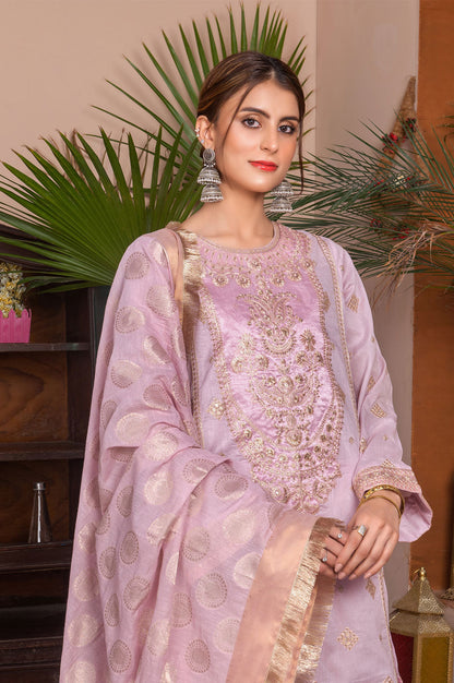 Embroidered | Lawn - Dusky Plum