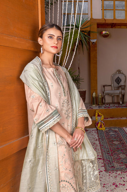 Embroidered | Lawn - Roshanay Blush