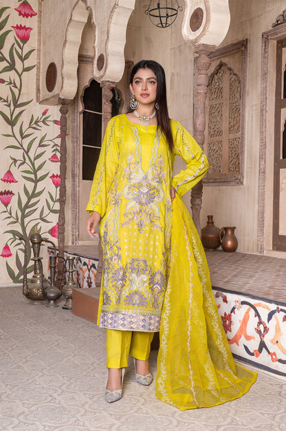 Embroidered | Lawn - Mehr-e-Zar