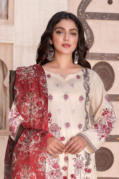 Embroidered | Lawn - Shireen Gul