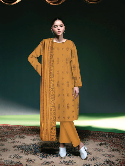 Dyed | Dhanak Jacquard - Mustard